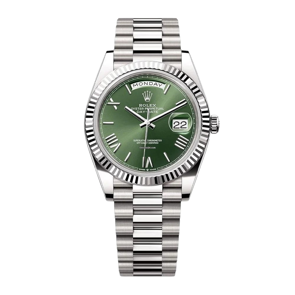 Rolex Day-Date 228239-0033 “Green Dial”